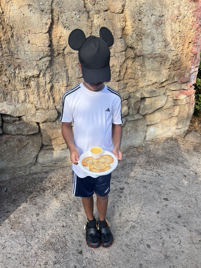 Disney world Pretzel at Animal Kingdom